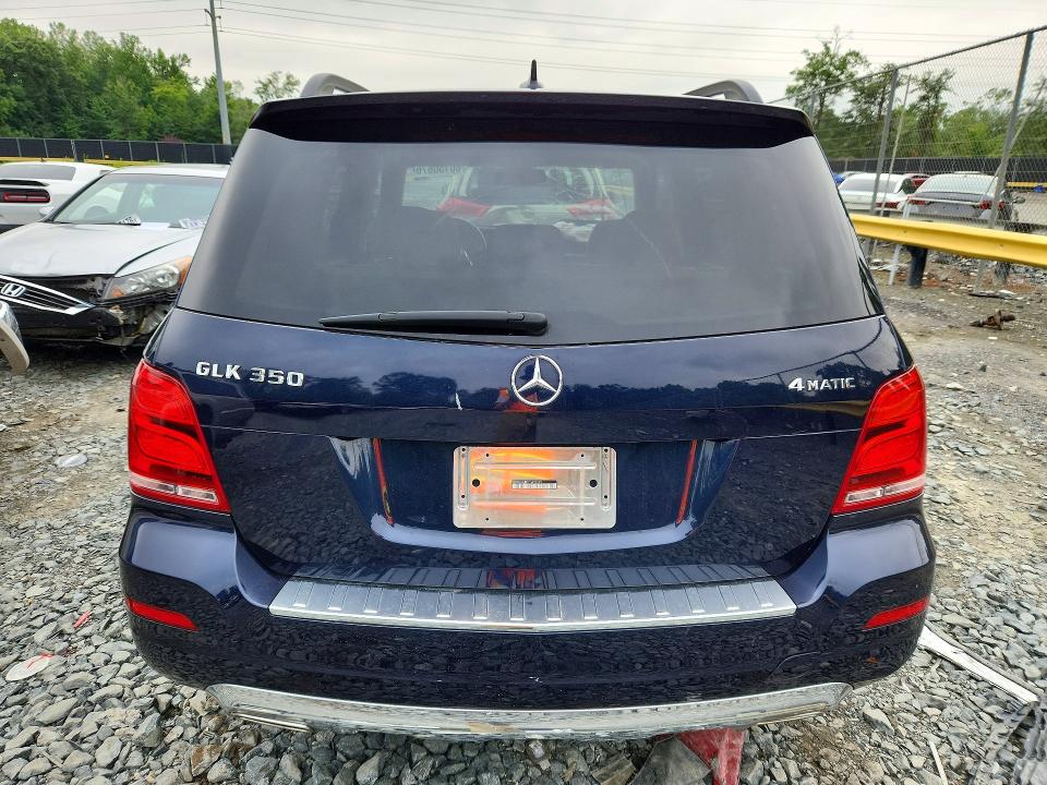 2015 Mercedes-benz Glk-klasse VIN WDCGG8JB1FG431675 COPART salvage auction — FRONT END, MD - CERT OF SALVAGE > 75% DAMAGE, sold $300 on 2026-07-28 (photo 6)