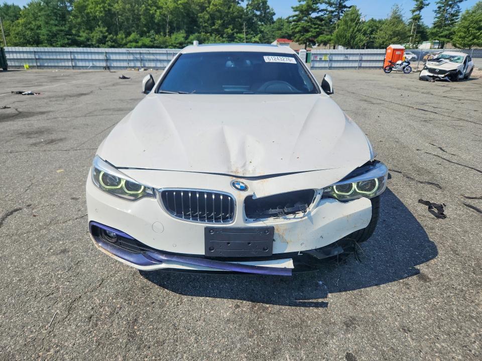 2018 BMW 4er VIN WBA4J3C51JBG90595 COPART salvage auction — FRONT END, Ct - Cert Of Title-Salvage, sold $5,200 on 2026-08-18 (photo 5)