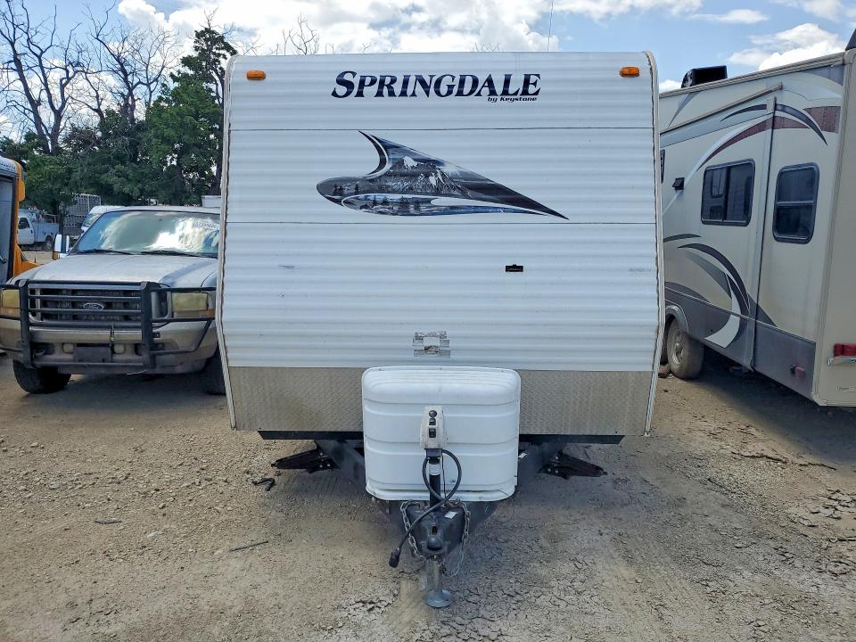 2010 Keystone Springdale VIN 4YDT29425A3103693 COPART salvage auction — HAIL, OK - CERT OF TITLE-SALVAGE, sold $3,250 on 2026-09-10 (photo 5)