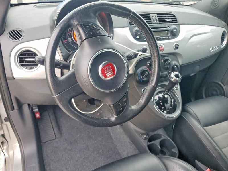 2013 Fiat 500 VIN 3C3CFFBR4DT750217 COPART salvage auction — FRONT END, Fl - Cert Of Title Slvg Rebuildable, sold $450 on 2026-07-30 (photo 8)
