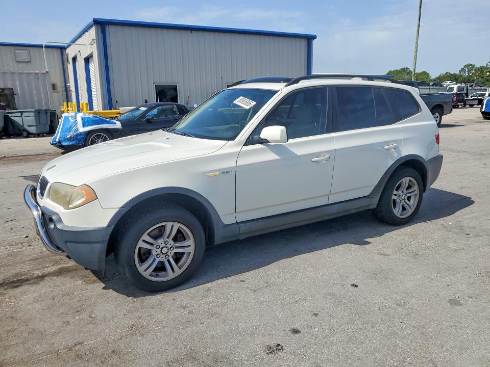 2005 BMW X3 VIN WBXPA93495WD17803 COPART salvage auction — SIDE, FL - CERT OF TITLE SLVG REBUILDABLE, sold $15 on 2026-07-30 (photo 1)