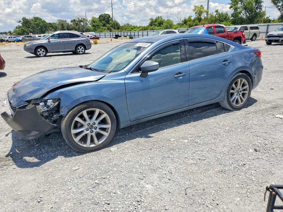 2015 Mazda 6 VIN JM1GJ1V59F1199090 COPART salvage auction — FRONT END, Fl - Cert Of Title Slvg Rebuildable, sold $400 on 2026-07-28 (photo 1)