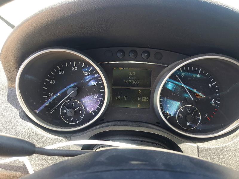 2008 Mercedes-benz Ml-class VIN 4JGBB86E38A321701 COPART salvage auction — MINOR DENT/SCRATCHES, CA - DIS/DLR/EXP ONLY CLEAN TITLE, sold $575 on 2026-07-09 (photo 9)
