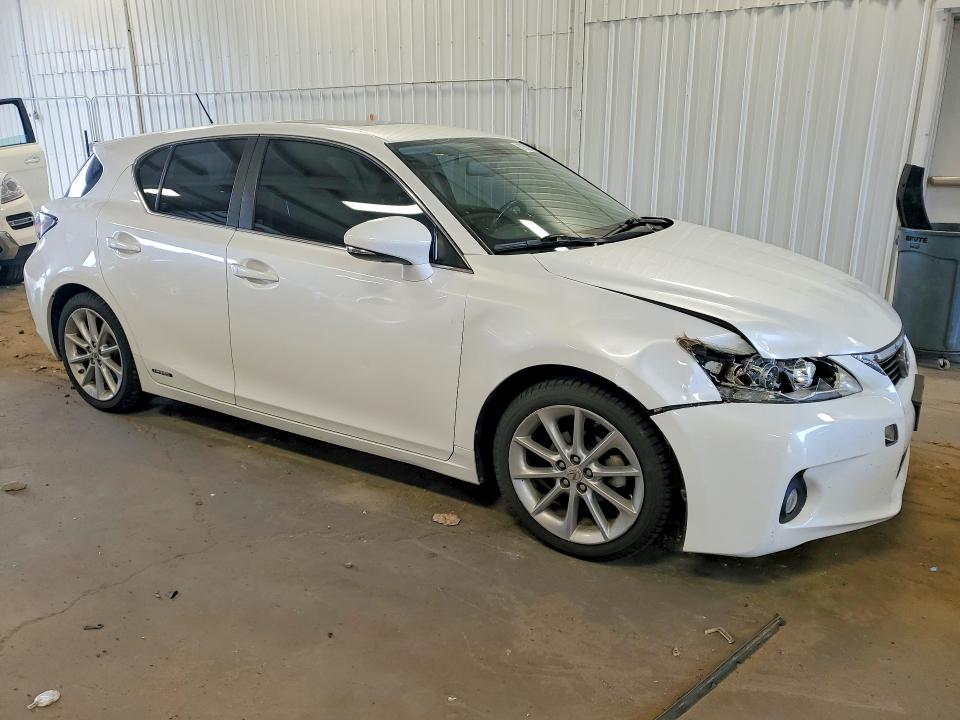 2012 Lexus Ct VIN JTHKD5BH5C2120106 COPART salvage auction — FRONT END, Mn - Cert Of Title-Prior Salvage, sold $1,550 on 2026-07-30 (photo 4)
