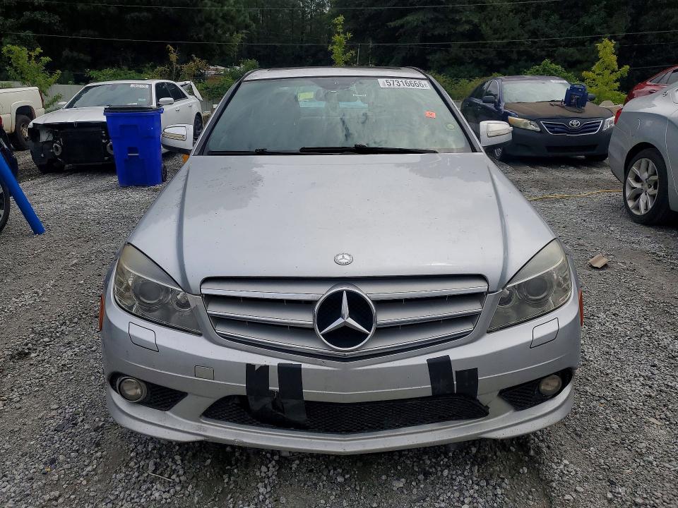 2008 Mercedes-benz C-klasse VIN WDDGF56X58R030381 COPART salvage auction — REAR END, Ga - Cert Of Title-Salvage, sold $325 on 2026-08-10 (photo 5)