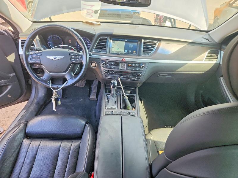 2015 Hyundai Genesis VIN KMHGN4JE0FU020697 COPART salvage auction — WATER/FLOOD, Qc - Irrecuperable, sold $1,600 on 2026-07-28 (photo 8)