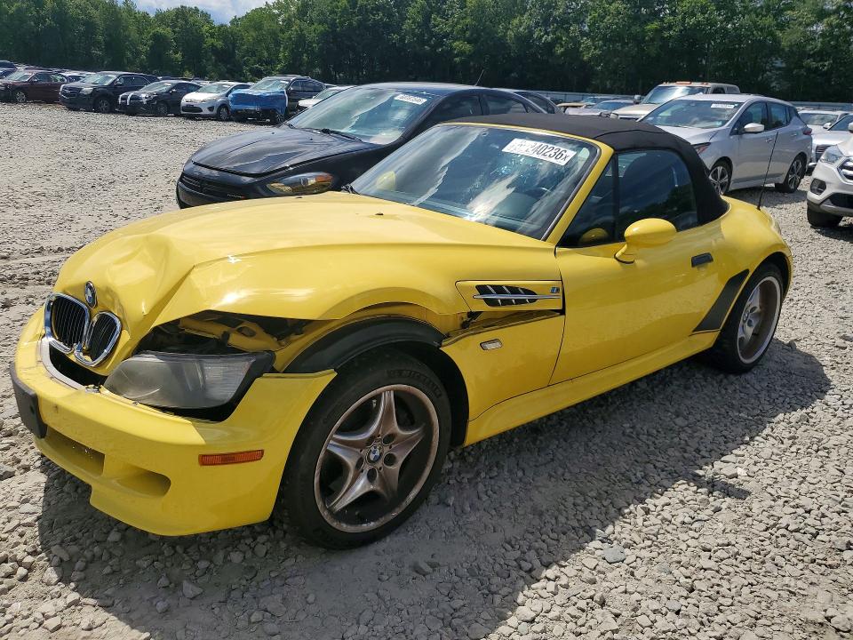 2000 BMW M3 VIN WBSCK9343YLC92002 COPART salvage auction — FRONT END, MA - CERT OF TITLE-RECONSTRCTD COLL, sold $5,800 on 2026-07-23 (photo 1)