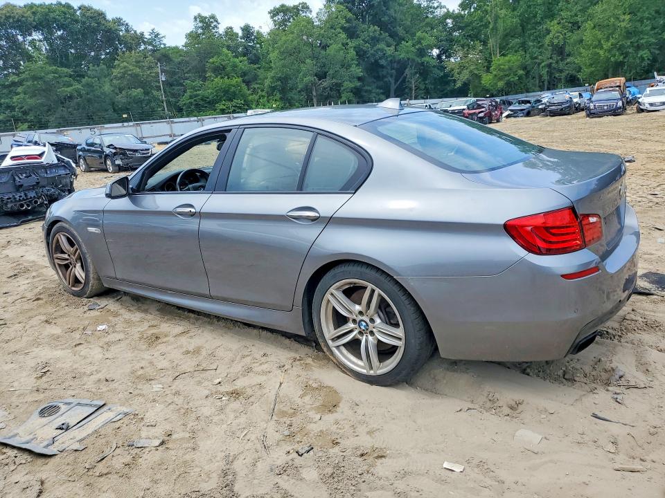 2013 BMW 5er VIN WBAFR9C59DDX80569 COPART salvage auction — MECHANICAL, De - Certificate Of Title, sold $225 on 2026-07-28 (photo 2)