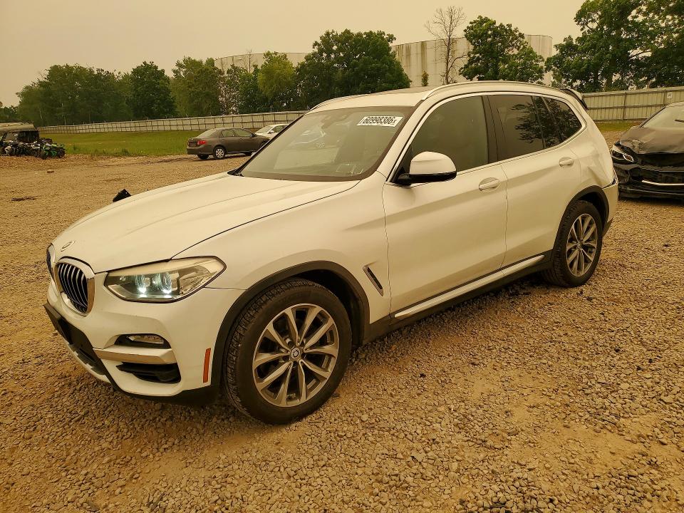 2019 BMW X3 VIN 5UXTR9C5XKLE12556 COPART salvage auction — REAR END, Ny - Mv-907A Salvage Certificate, sold $8,200 on 2026-07-27 (photo 1)