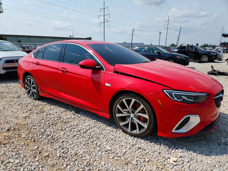 2018 Buick Regal VIN W04GS6SS3J1103896 COPART salvage auction — FRONT END, OH - CERT OF TITLE-SALVAGE, sold $550 on 2026-07-21 (photo 4)