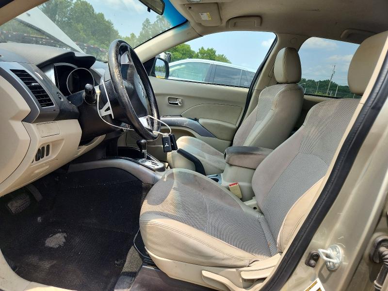 2009 Mitsubishi Outlander VIN JA4MT41X99Z013862 COPART salvage auction — MINOR DENT/SCRATCHES, Md - Cert Of Salvage > 75% Damage, sold $125 on 2026-07-30 (photo 7)