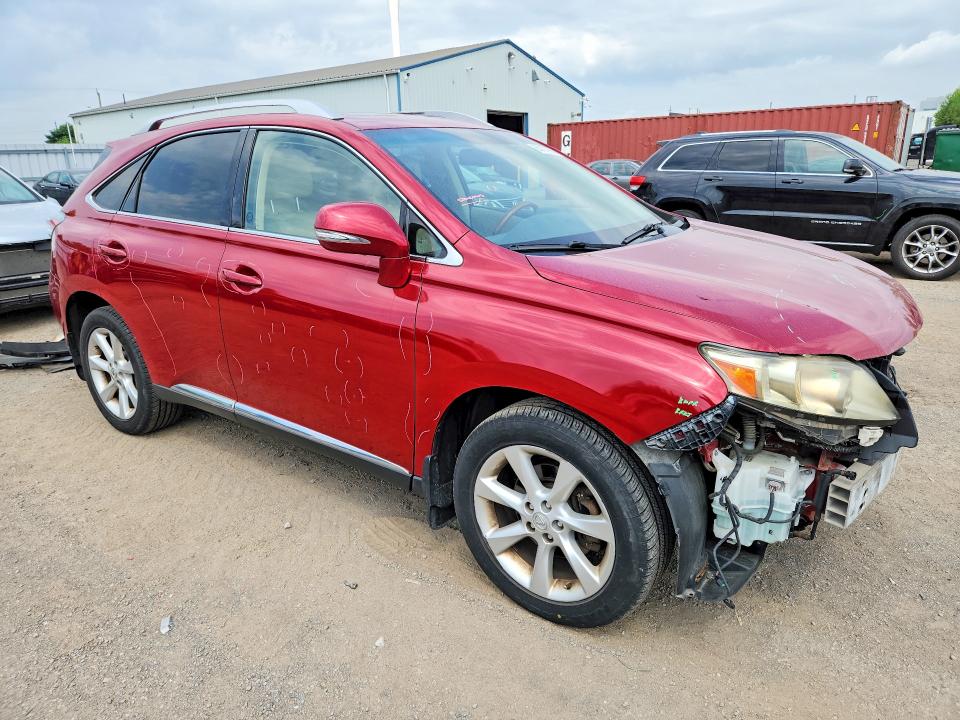 2011 Lexus Rx VIN JTJBK1BA7B2437934 COPART salvage auction — FRONT END, On - Permit Salvage, sold $3,050 on 2026-07-21 (photo 4)
