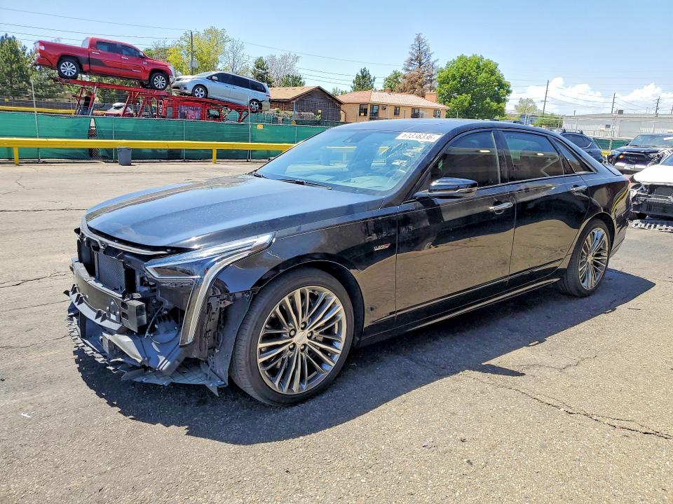 2019 Cadillac Ct6-v VIN 1G6KW5RJ1KU141092 — COPART salvage auction photo