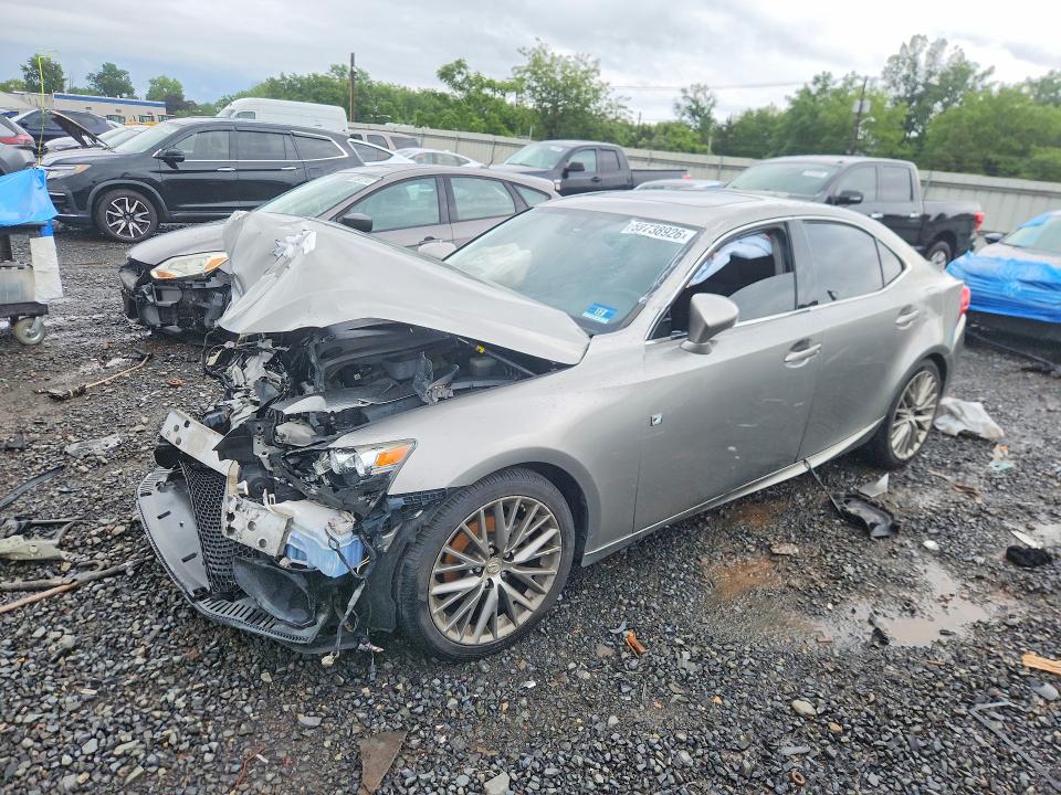 2014 Lexus Is VIN JTHCF1D21E5000742 COPART salvage auction — FRONT END, NJ - CERTIFICATE OF TITLE, sold $450 on 2026-07-28 (photo 1)