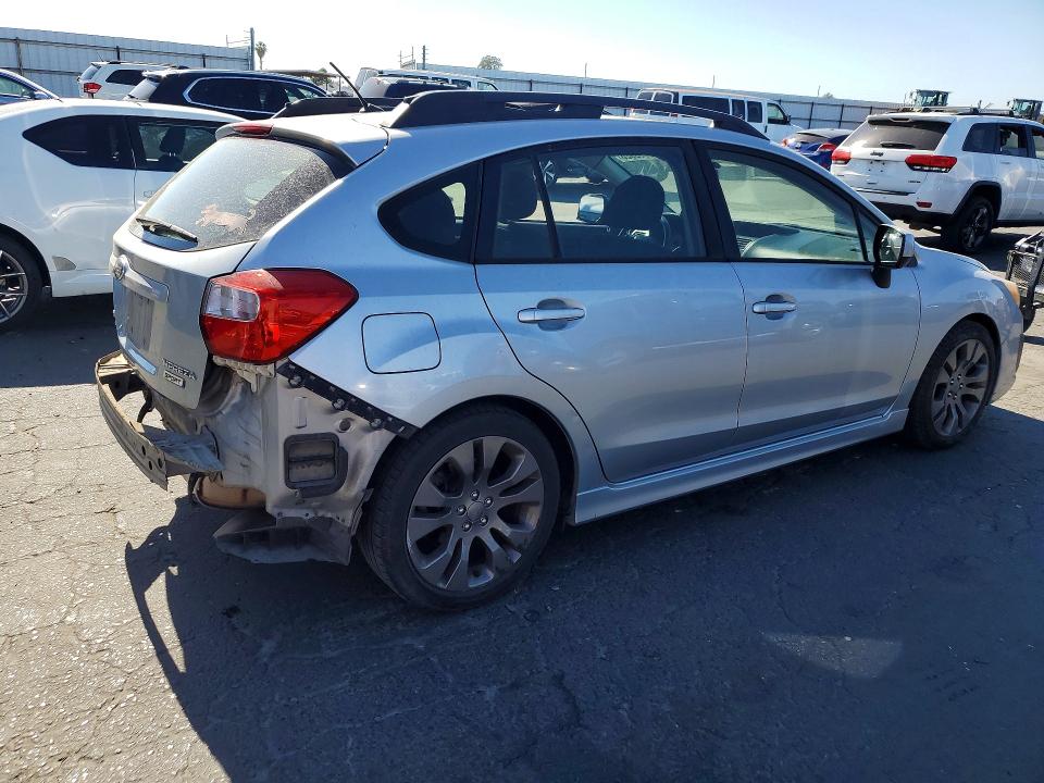 2014 Subaru Impreza VIN JF1GPAL60EH327190 COPART salvage auction — REAR END, CA - SALVAGE CERTIFICATE, sold $1,650 on 2026-07-23 (photo 3)