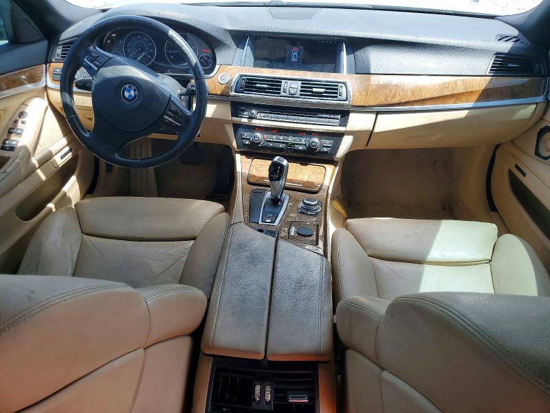 2011 BMW 5 series VIN WBAFR1C52BC260024 COPART salvage auction — REAR END, Fl - Cert Of Title Slvg Rebuildable, sold $425 on 2026-07-31 (photo 8)