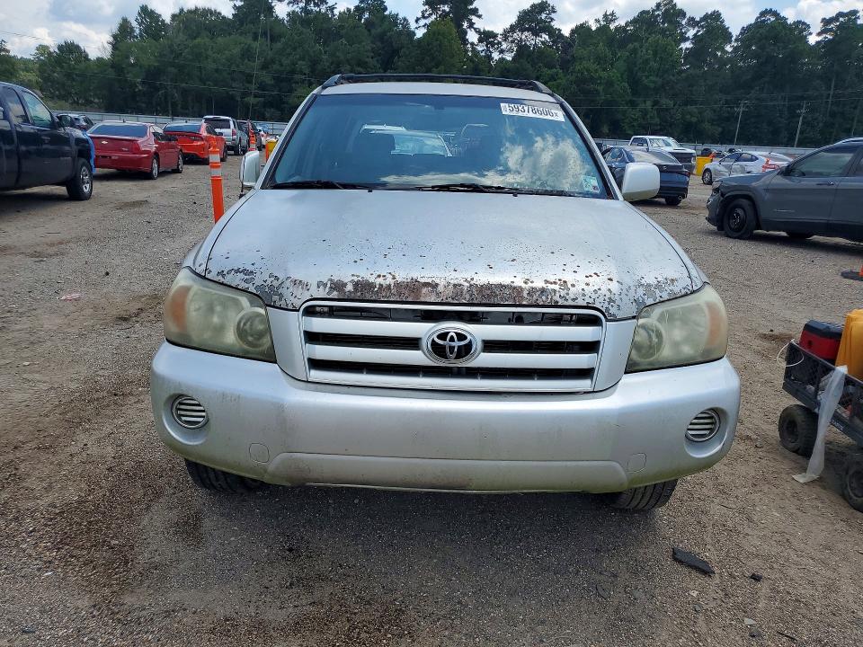 2006 Toyota Highlander VIN JTEGD21A560142970 COPART salvage auction — REAR END, LA - CERT OF TITLE-RECONSTRUCTED, sold $725 on 2026-07-17 (photo 5)
