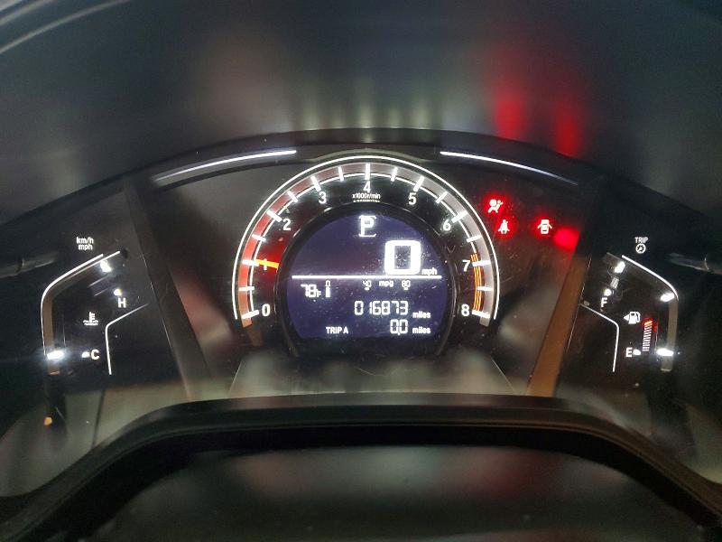 2019 Honda Cr-v VIN 2HKRW5H3XKH421800 COPART salvage auction — REAR END, Tx - Salvage Vehicle Title, sold $7,100 on 2026-07-31 (photo 9)
