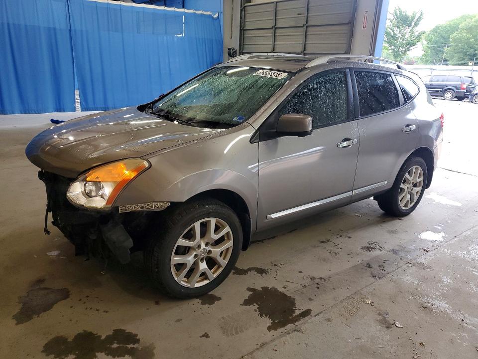 2012 Nissan Rogue VIN JN8AS5MV9CW354672 COPART salvage auction — FRAME DAMAGE, VA - CERTIFICATE OF TITLE, sold $125 on 2026-07-28 (photo 1)