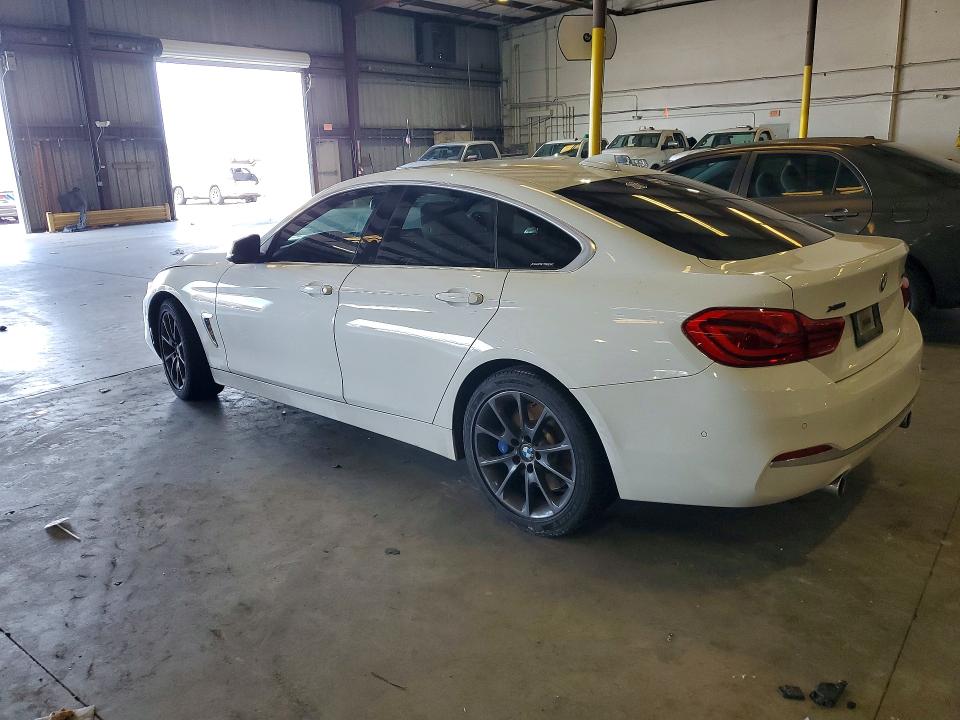 2018 BMW 4er VIN WBA4J7C58JBH14219 COPART salvage auction — WATER/FLOOD, FL - CERT OF TITLE-SLVG REBLD FLOOD, sold $925 on 2026-07-27 (photo 2)