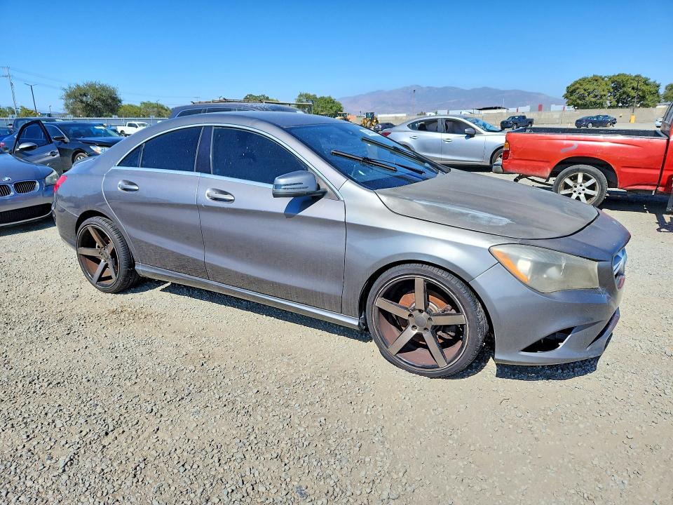 2016 Mercedes-benz Cla-klasse VIN WDDSJ4EB4GN332355 COPART salvage auction — FRONT END, Ca - Dis/Dlr/Exp Only Clean Title, sold $800 on 2026-07-20 (photo 4)