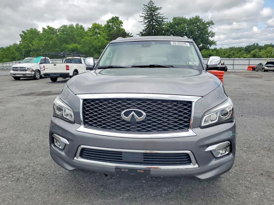2017 Infiniti Qx80 VIN JN8AZ2NE5H9152930 COPART salvage auction — SIDE, Pa - Certificate Of Salvage, sold $4,800 on 2026-07-14 (photo 5)
