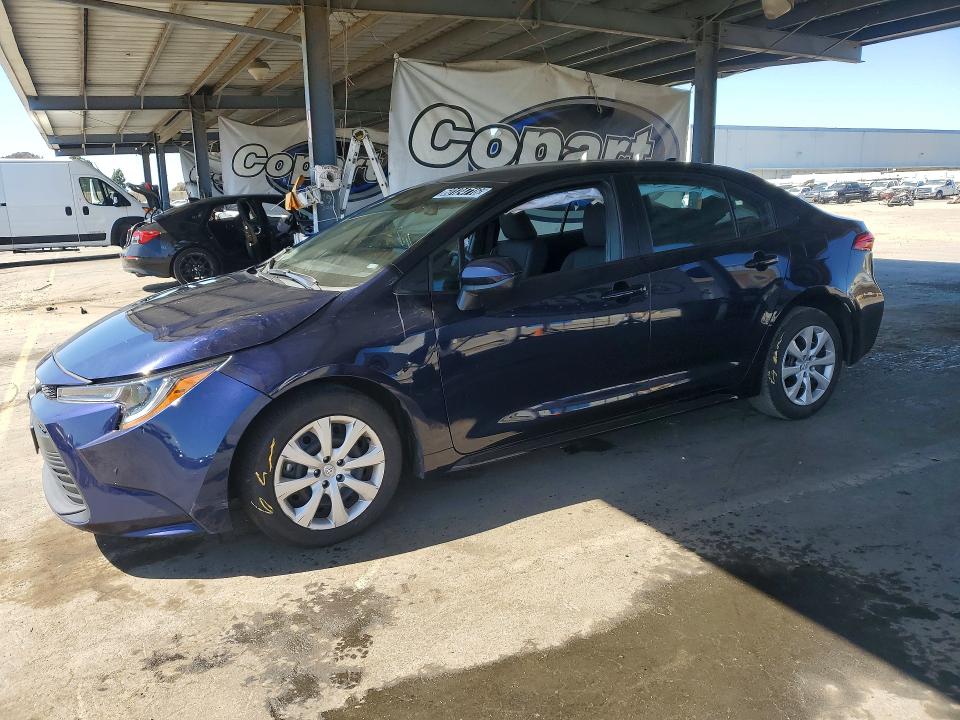 2025 Toyota Corolla VIN 5YFB4MDE4SP294375 COPART salvage auction — FRONT END, FL - CERT OF TITLE SLVG REBUILDABLE (P), sold $2,650 on 2026-07-13 (photo 1)
