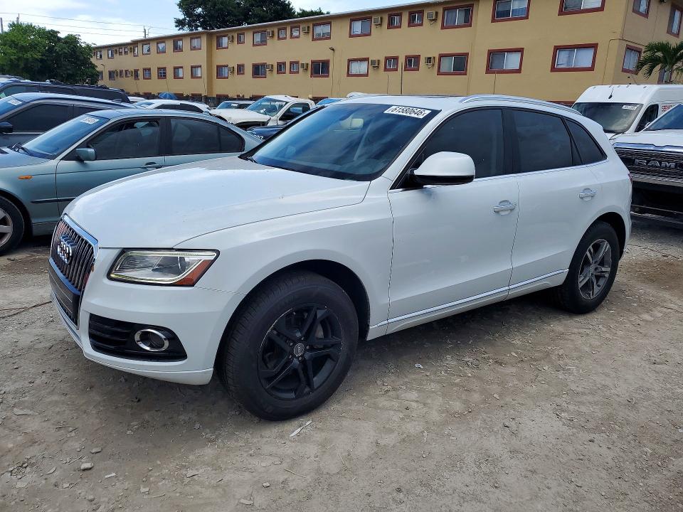 2016 Audi Q5 VIN WA1C2AFP3GA084959 COPART salvage auction — MECHANICAL, FL - CERT OF TITLE-REBUILT, sold $2,650 on 2026-07-31 (photo 1)