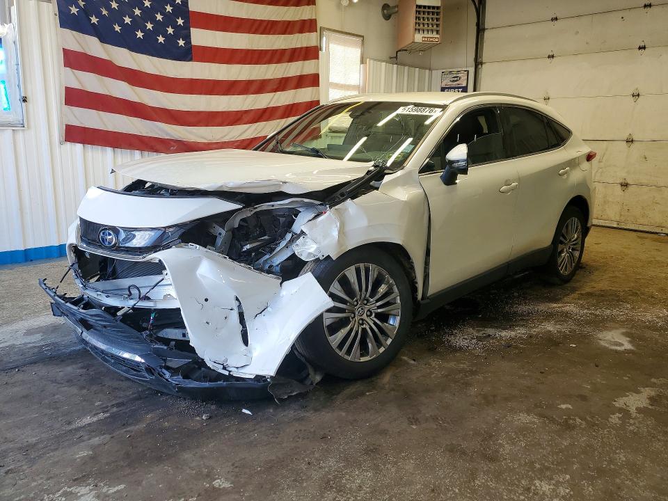 2022 Toyota Venza VIN JTEAAAAH7NJ103148 — COPART salvage auction photo