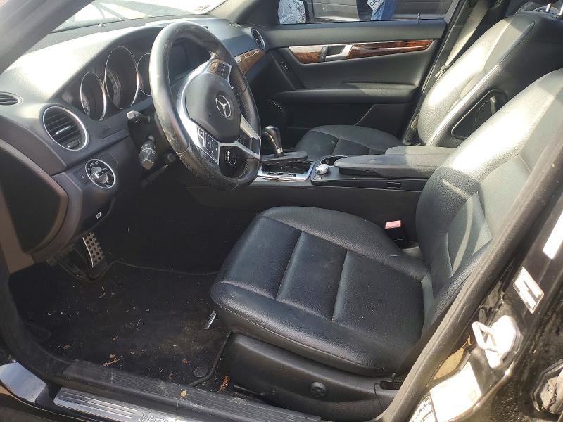 2012 Mercedes-benz C-klasse VIN WDDGF4HB5CA669895 COPART salvage auction — MECHANICAL, Salvage Title, sold $500 on 2026-07-21 (photo 7)