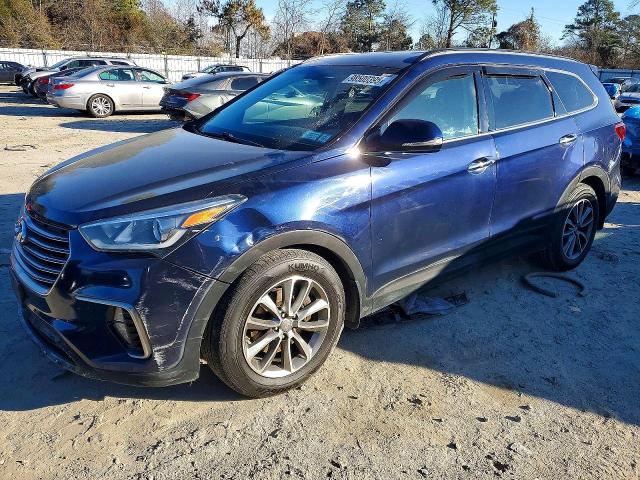 2017 Hyundai Santa fe VIN KM8SN4HF4HU197684 COPART salvage auction — SIDE, Va - Certificate Of Title (P), sold $2,900 on 2026-07-28 (photo 1)