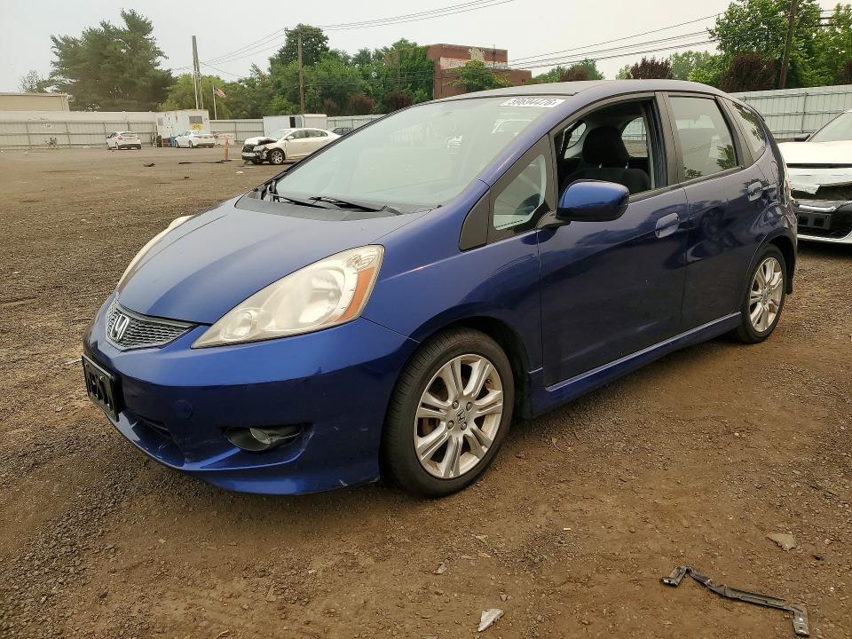 2011 Honda Fit VIN JHMGE8H57BC008823 COPART salvage auction — MECHANICAL, CT - CERT OF TITLE-SALVAGE, sold $875 on 2026-07-21 (photo 1)