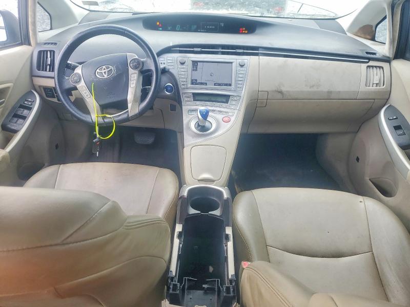 2015 Toyota Prius VIN JTDKN3DUXF1951804 COPART salvage auction — REAR END, FL - CERTIFICATE OF TITLE (P), sold $700 on 2026-07-24 (photo 8)