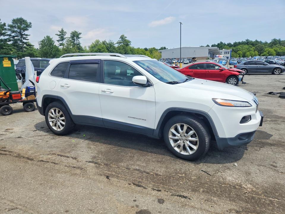2015 Jeep Cherokee VIN 1C4PJMDS1FW646667 COPART salvage auction — FRONT END, Ct - Certificate Of Title, sold $675 on 2026-08-05 (photo 4)