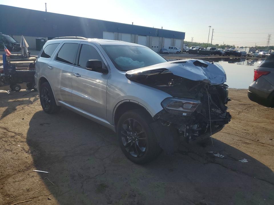 2024 Dodge Durango VIN 1C4RDJDG3RC173757 COPART salvage auction — FRONT END, Mi - Certificate Of Title, sold $10,300 on 2026-08-28 (photo 4)