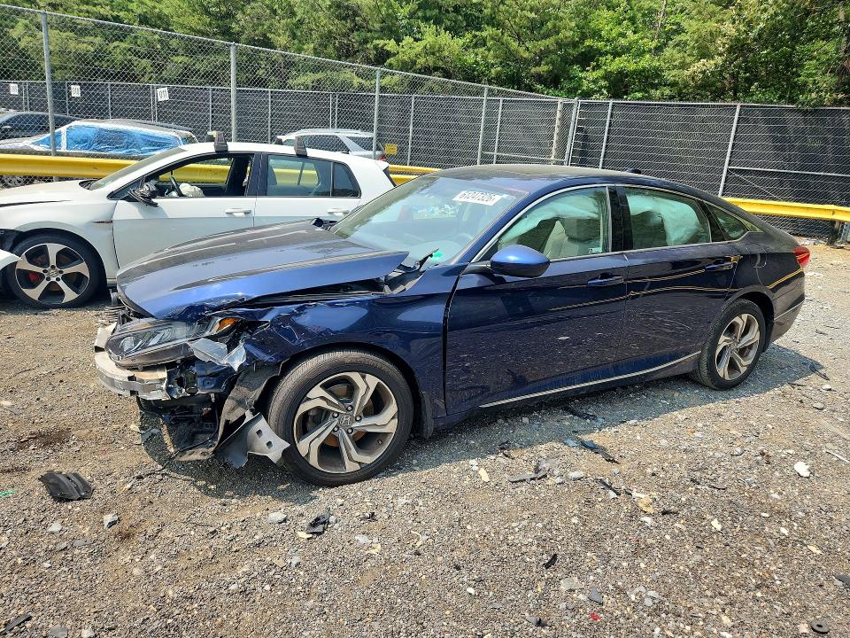 2018 Honda Accord VIN 1HGCV1F47JA147590 — COPART salvage auction photo