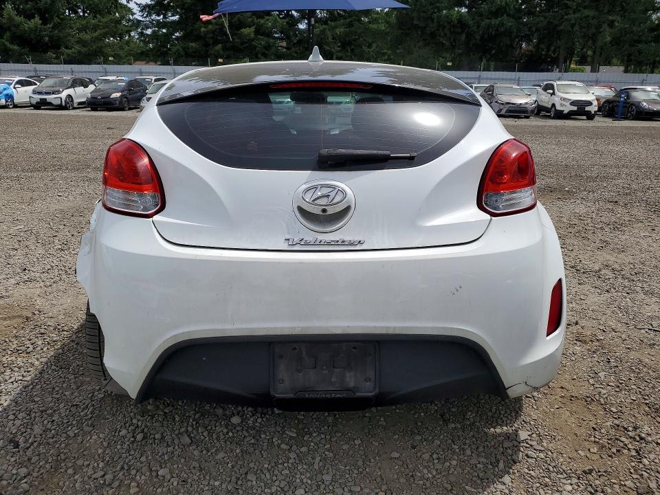 2015 Hyundai Veloster VIN KMHTC6AD2FU236476 COPART salvage auction — REAR END, Wa - Bill Of Sale, sold $725 on 2026-07-24 (photo 6)