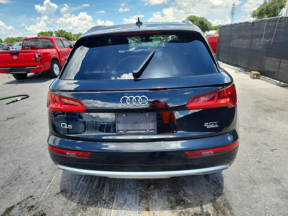 2018 Audi Q5 VIN WA1ANAFY3J2090401 COPART salvage auction — MINOR DENT/SCRATCHES, Fl - Cert Of Title Slvg Rebuildable, sold $25 on 2026-07-30 (photo 6)