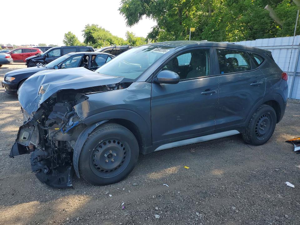 2019 Hyundai Tucson VIN KM8J2CA45KU030460 COPART salvage auction — FRONT END, On - Permit Salvage, sold $125 on 2026-07-28 (photo 1)