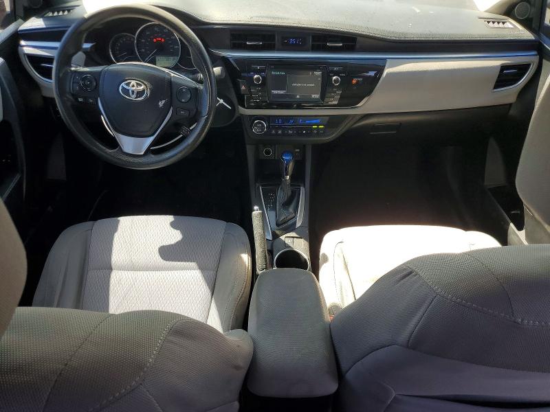 2015 Toyota Corolla VIN 5YFBURHE0FP309161 COPART salvage auction — SIDE, CA - SALVAGE CERTIFICATE, sold $2,750 on 2026-07-29 (photo 8)
