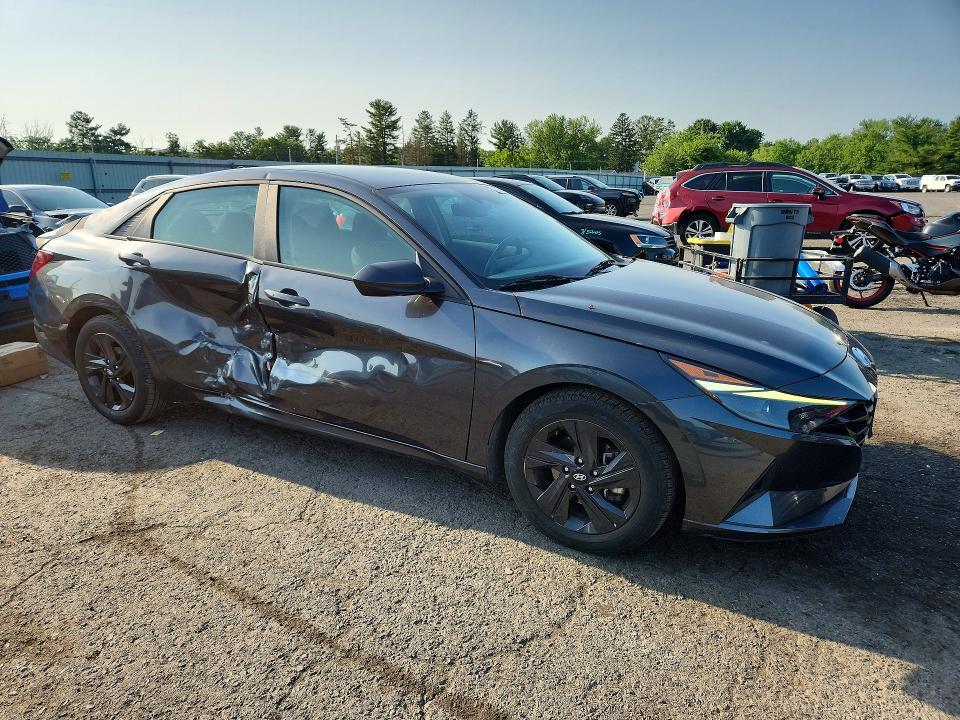 2021 Hyundai Elantra VIN 5NPLM4AG3MH001415 COPART salvage auction — SIDE, Pa - Certificate Of Salvage, sold $4,100 on 2026-07-17 (photo 4)
