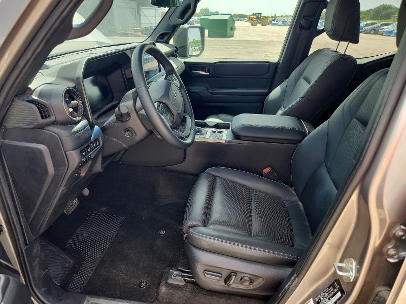 2024 Toyota Land cruiser VIN JTEABFAJXR5007834 COPART salvage auction — MINOR DENT/SCRATCHES, Ny - Mv-907A Salvage Certificate, sold $42,750 on 2026-07-30 (photo 7)