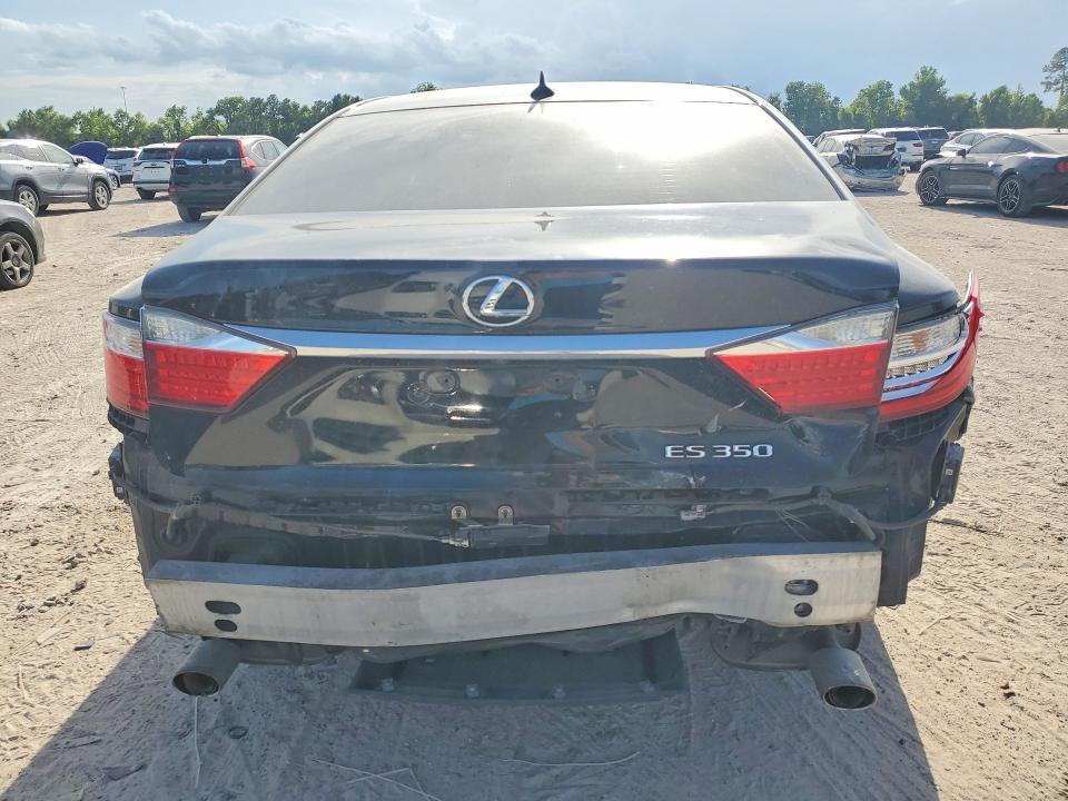 2013 Lexus ES VIN JTHBK1GG1D2014073 COPART salvage auction — REAR END, Tx - Salvage Vehicle Title, sold $2,400 on 2026-07-10 (photo 6)