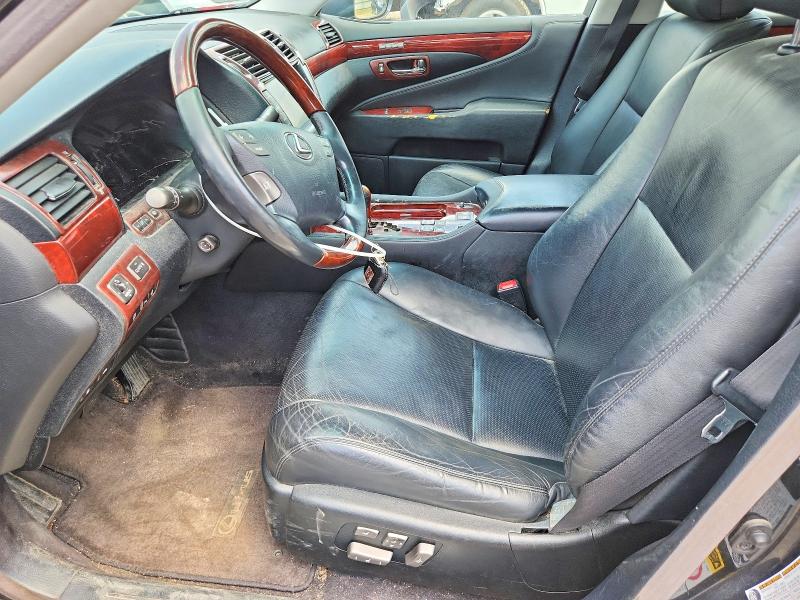 2009 Lexus Ls VIN JTHCL46F495001934 COPART salvage auction — FRONT END, Ny - Mv-907A Salvage Certificate, sold $450 on 2026-07-13 (photo 7)