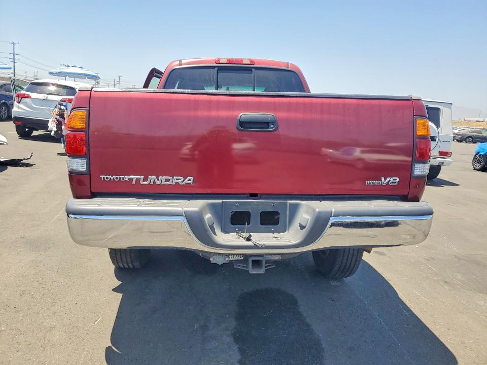2002 Toyota Tundra VIN 5TBRT34182S316127 COPART salvage auction — FRONT END, CA - SALVAGE CERTIFICATE, sold $1,250 on 2026-07-27 (photo 6)