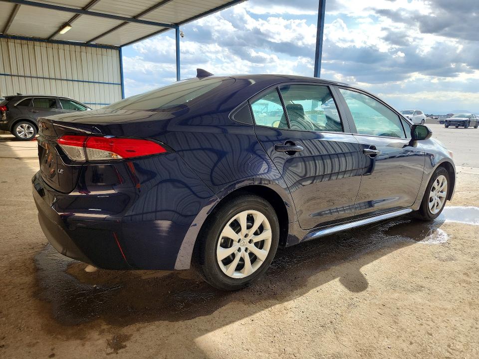 2025 Toyota Corolla VIN 5YFB4MDE1SP280370 COPART salvage auction — MECHANICAL, CA - CERTIFICATE OF TITLE (P), sold $12,800 on 2026-07-27 (photo 3)