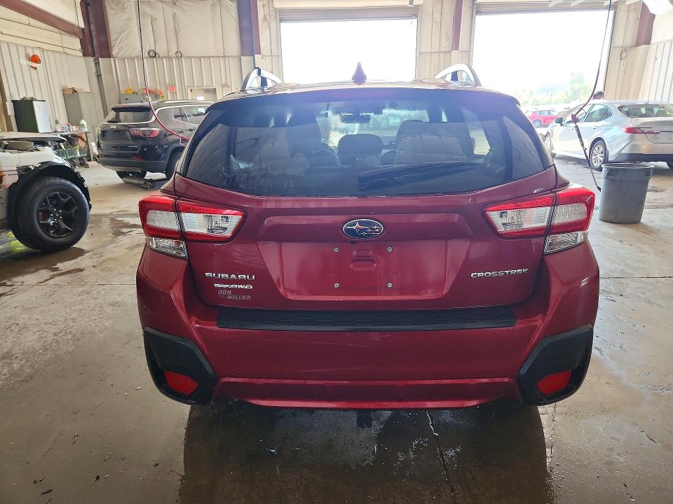 2018 Subaru Xv VIN JF2GTADC0J8259026 COPART salvage auction — HAIL, Wi - Certificate Of Title, sold $250 on 2026-07-27 (photo 6)