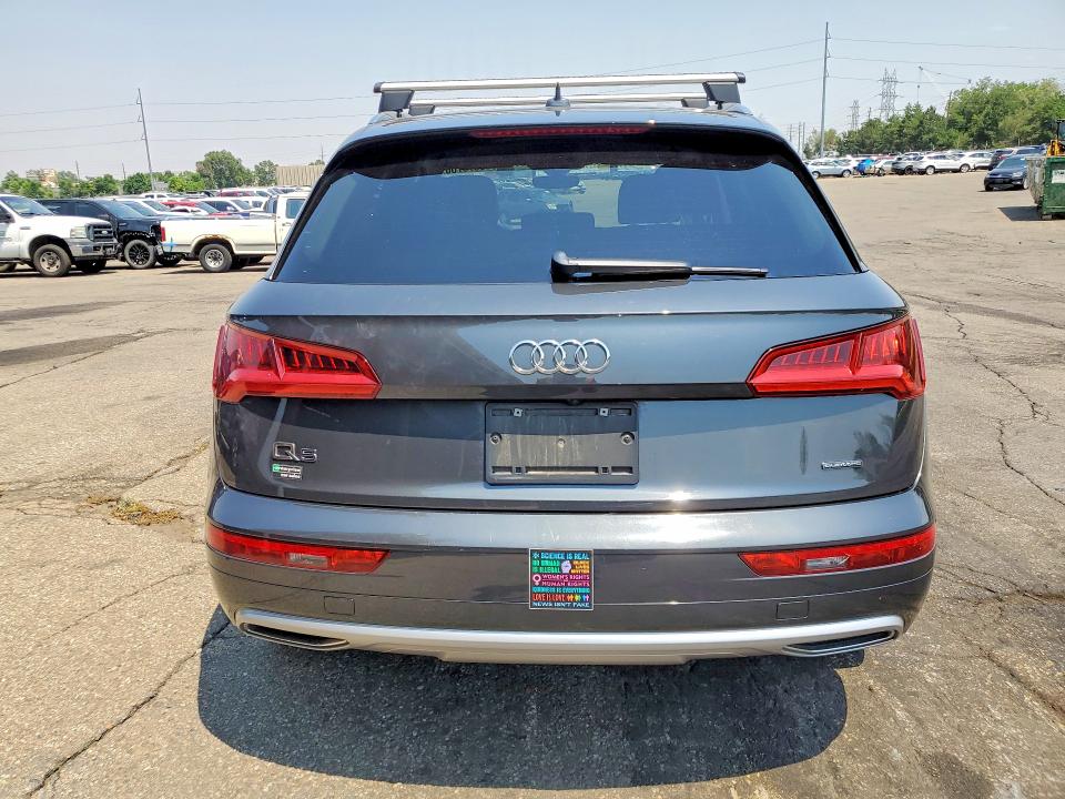 2019 Audi Q5 VIN WA1ANAFY3K2130302 COPART salvage auction — FRONT END, Co - Public - Salvage Title, sold $6,400 on 2026-07-14 (photo 6)