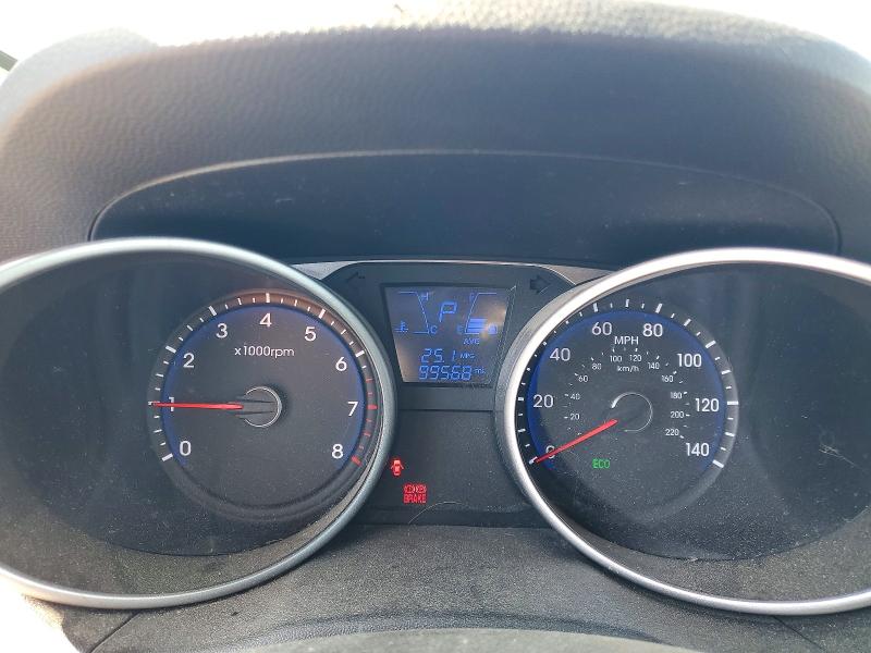 2013 Hyundai Tucson VIN KM8JU3AC9DU659949 COPART salvage auction — REAR END, CA - SALVAGE CERTIFICATE, sold $1,400 on 2026-07-14 (photo 9)