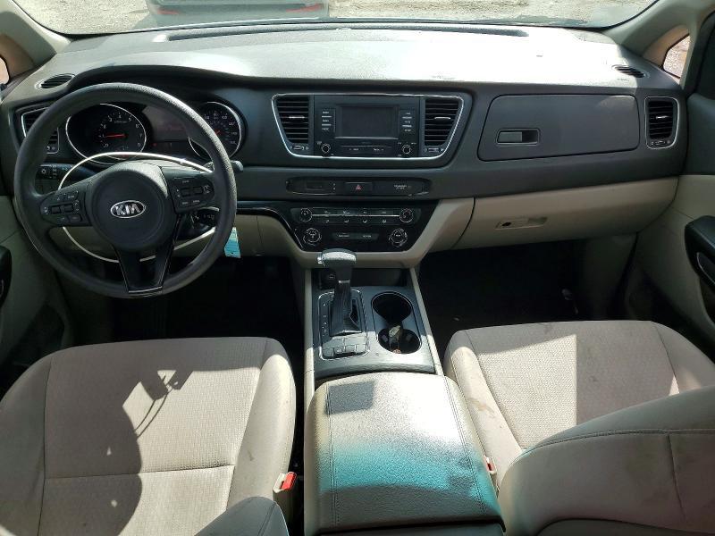 2017 Kia SEDONA VIN KNDMA5C17H6264812 COPART salvage auction — MINOR DENT/SCRATCHES, Tx - Certificate Of Title, sold $1,600 on 2026-07-30 (photo 8)